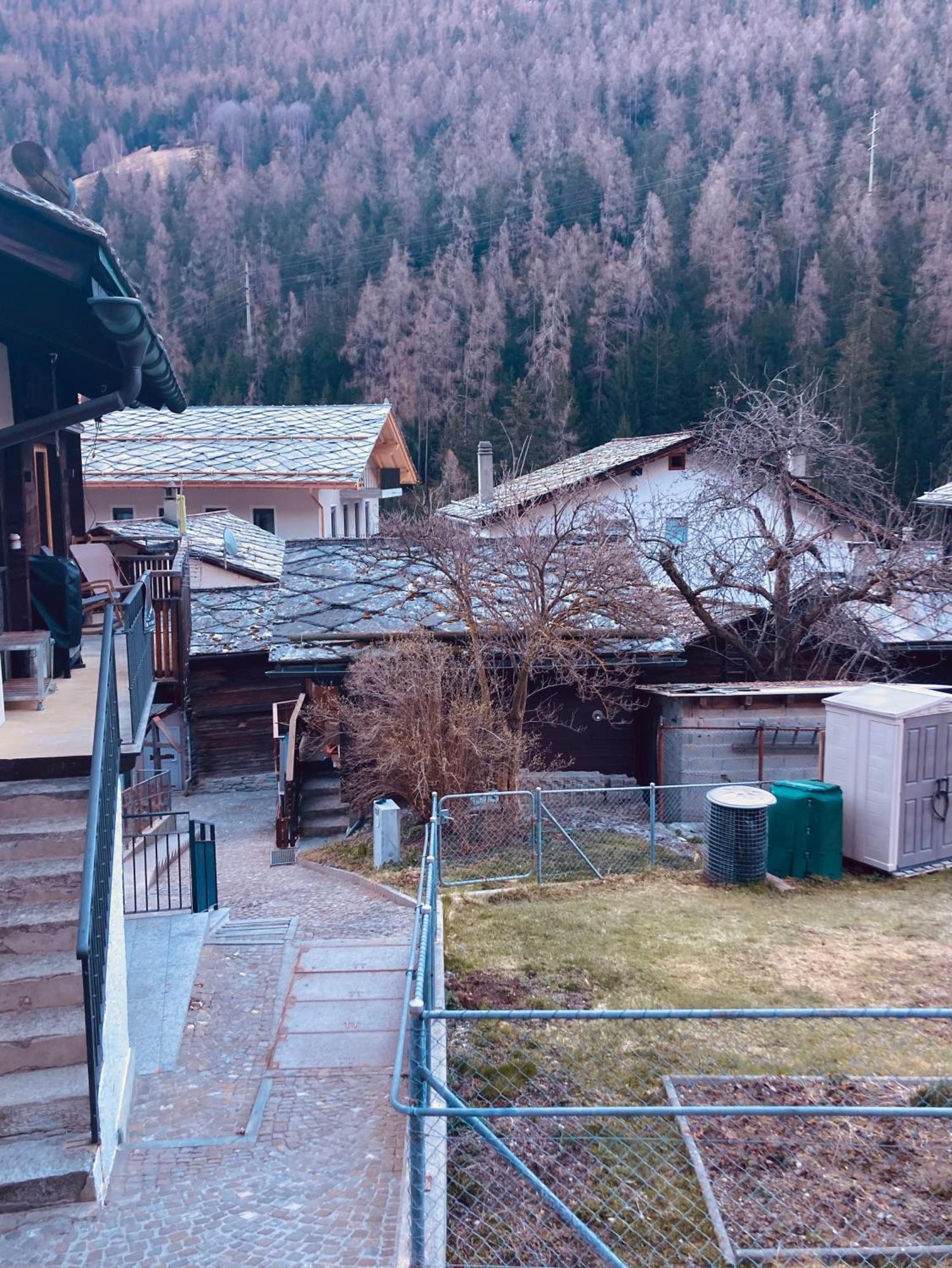 Ferienwohnung Morgengruss Sankt Niklaus Exterior foto